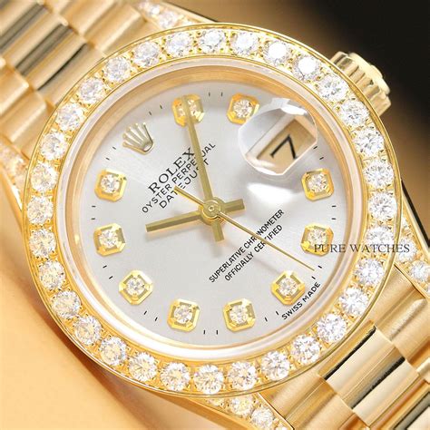 rolex president ladies watch price|rolex president 18k gold cost.